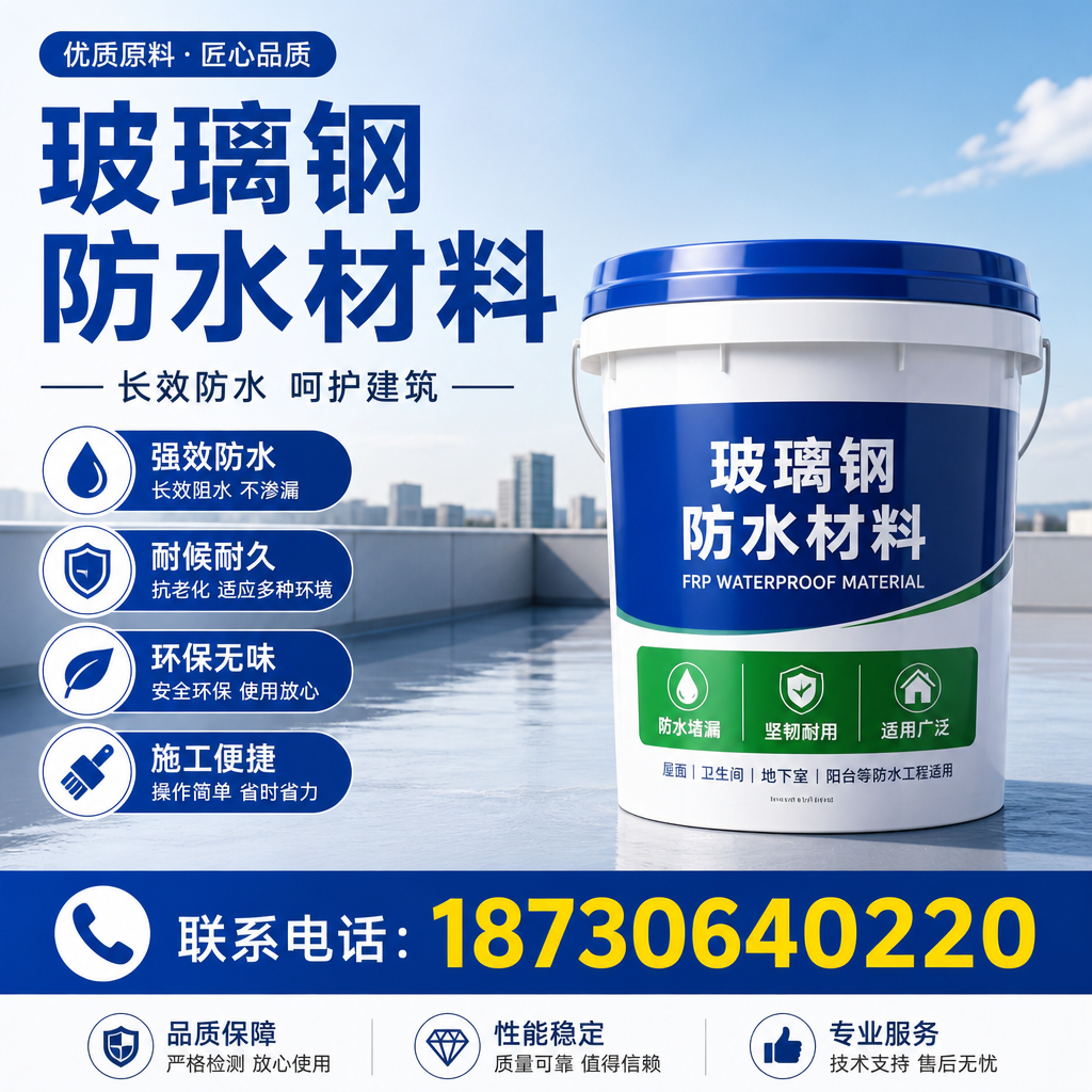 从零开始了解玻璃钢防水材料,牡丹江 入门指南